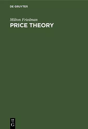 Price Theory cover