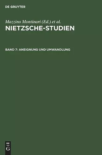 Aneignung Und Umwandlung cover