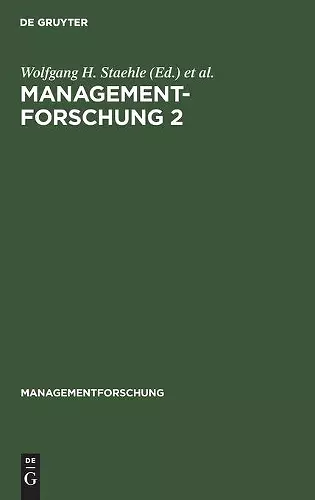 Managementforschung 2 cover