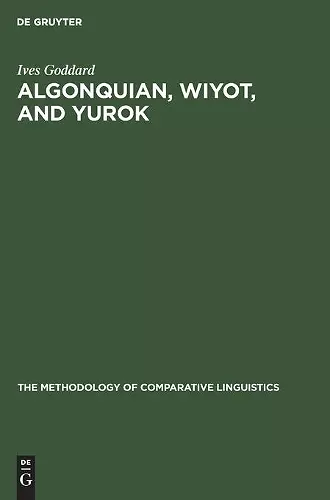 Algonquian, Wiyot, and Yurok cover