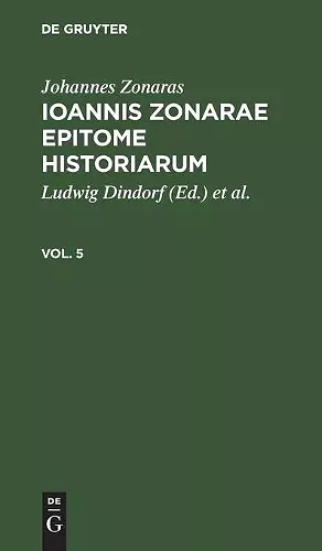 Epitome Historiarum, Vol. V cover