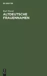 Altdeutsche Frauennamen cover