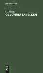 Gebührentabellen cover