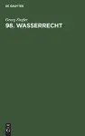 98. Wasserrecht cover