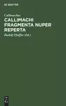 Callimachi fragmenta nuper reperta cover