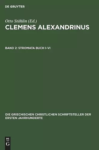 Stromata Buch I-VI cover