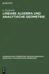 Lineare Algebra Und Analytische Geometrie cover