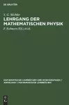 Lehrgang Der Mathematischen Physik cover