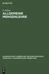 Allgemeine Mengenlehre cover