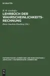 Lehrbüch Der Wahrscheinlichkeitsrechnung cover