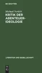 Kritik der Abenteuer-Ideologie cover