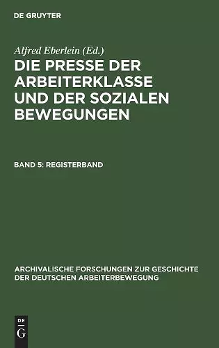 Registerband cover