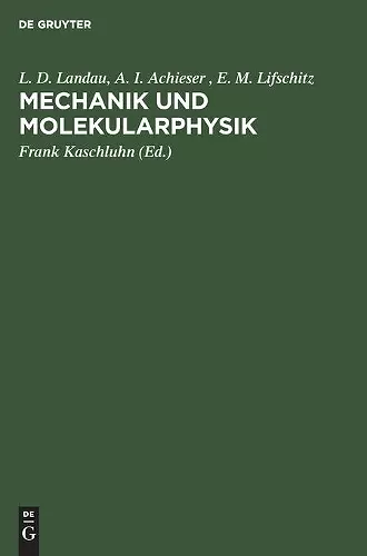 Mechanik Und Molekularphysik cover