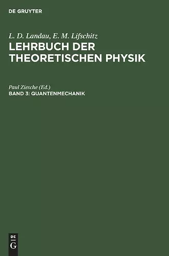 Quantenmechanik cover