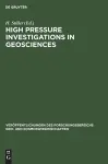 High Pressure Investigations in Geosciences cover