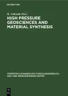 High Pressure Geosciences and Material Synthesis cover