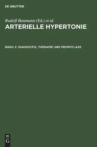 Diagnostik, Therapie Und Prophylaxe cover