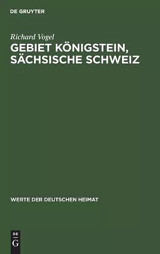 Gebiet Königstein, Sächsische Schweiz cover