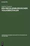 Ein Mecklenburgischer Volkserzähler cover