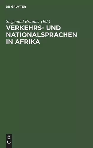 Verkehrs- Und Nationalsprachen in Afrika cover