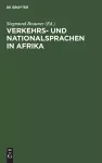 Verkehrs- Und Nationalsprachen in Afrika cover