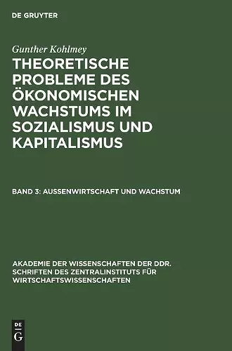 Außenwirtschaft Und Wachstum cover