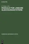 Moduln Für Lineare Gleichungssysteme cover
