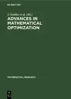 Advances in Mathematical Optimization cover