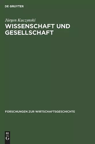 Wissenschaft Und Gesellschaft cover