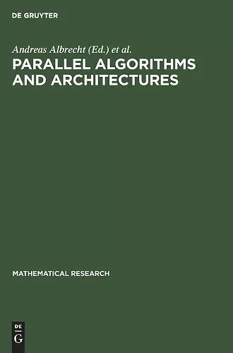 Parallel Algorithms and Architectures cover