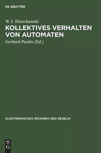 Kollektives Verhalten Von Automaten cover