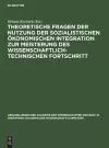 Theoretische Fragen Der Nutzung Der Sozialistischen Ökonomischen Integration Zur Meisterung Des Wissenschaftlich-Technischen Fortschritt cover