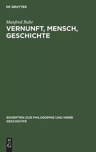Vernunft, Mensch, Geschichte cover