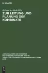 Zur Leitung Und Planung Der Kombinate cover