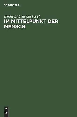 Im Mittelpunkt Der Mensch cover