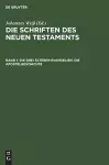 Die Drei Älteren Evangelien. Die Apostelgeschichte cover