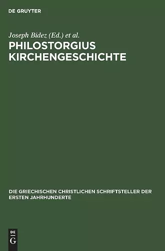 Philostorgius Kirchengeschichte cover