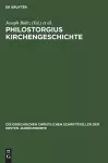 Philostorgius Kirchengeschichte cover