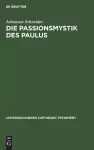 Die Passionsmystik des Paulus cover