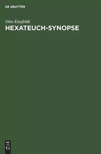 Hexateuch-Synopse cover