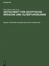 Festschrift Walther Wolf Zum 70. Geburtstag cover