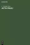 ACTA Pauli cover