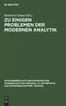 Zu Einigen Problemen Der Modernen Analytik cover