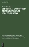 Christian Gottfried Ehrenberg Zum 100. Todestag cover
