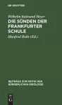 Die Sünden Der Frankfurter Schule cover