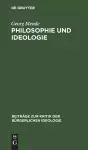 Philosophie Und Ideologie cover