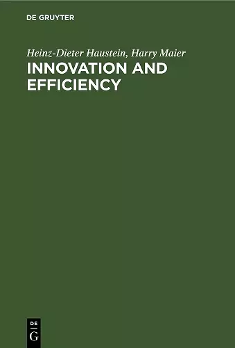 Innovation and Efficiency cover