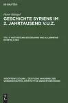 Historische Geographie Und Allgemeine Darstellung cover