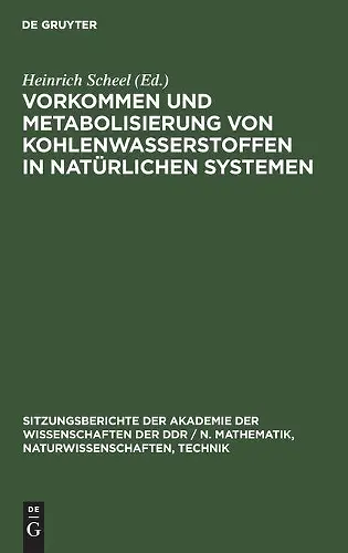 Vorkommen Und Metabolisierung Von Kohlenwasserstoffen in Natürlichen Systemen cover