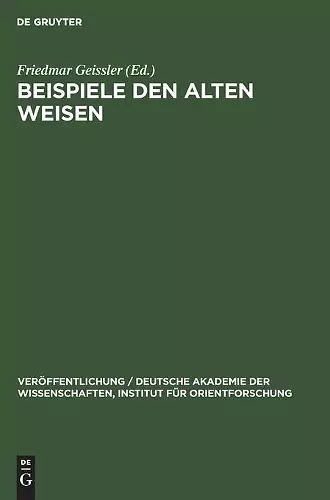 Beispiele Den Alten Weisen cover